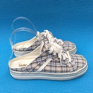 Keds Sport Canvas Slip On Mules Sneakers Shoes